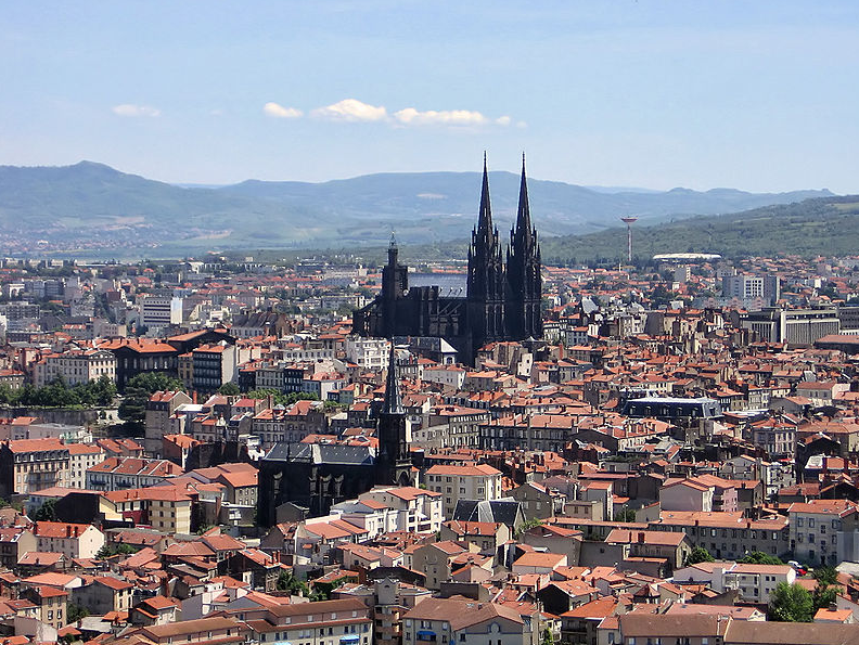 Vue des bâtiments éligibles loi Malraux Clermont Ferrand