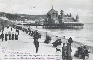 Promenade des anglais avec des immeubles éligibles loi malraux nice