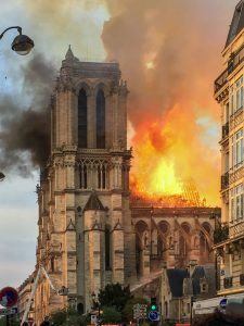 Incendie de la cathédrale Notre Dame De Paris, le 15 avril 2019