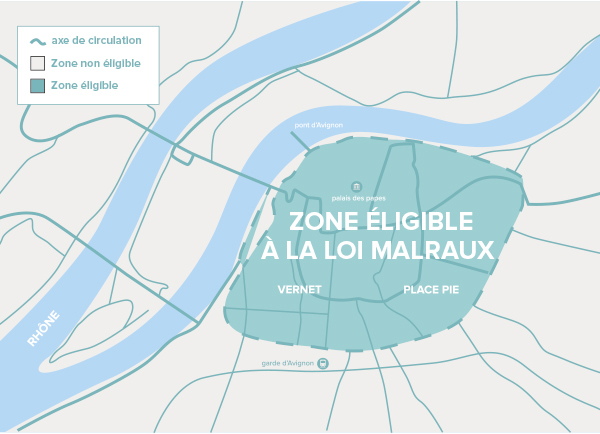 secteur sauvegarde loi malraux avignon