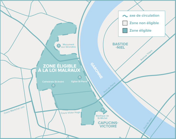 secteur sauvegarde loi malraux bordeaux