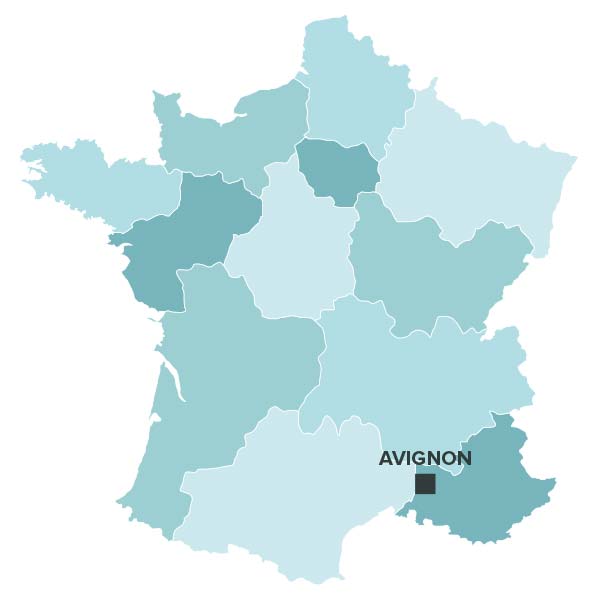 avignon sur la carte de france loi malraux