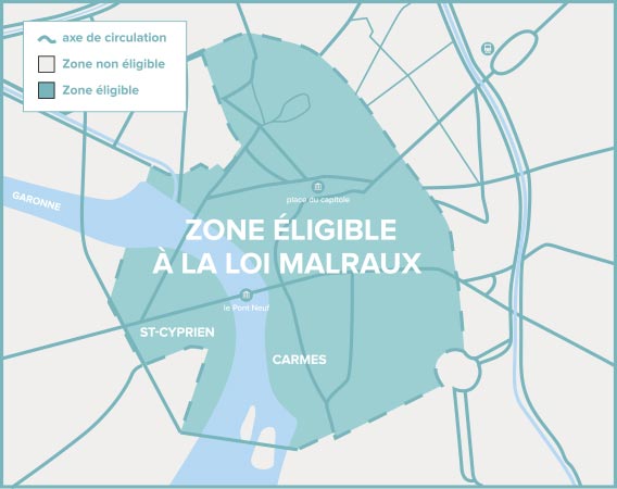 secteur sauvegarde loi malraux toulouse