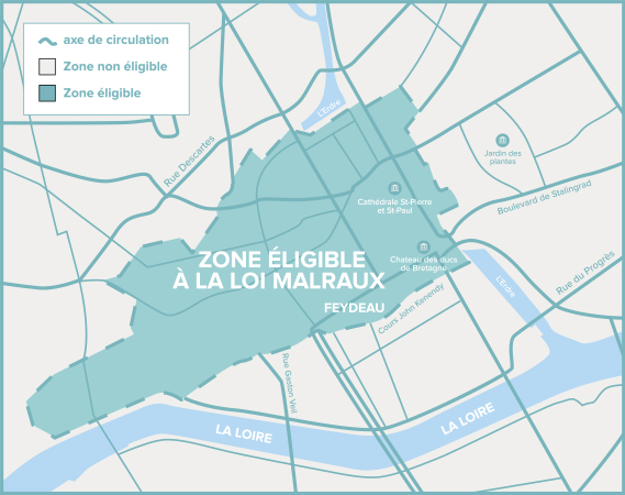secteur sauvegarde loi malraux nantes