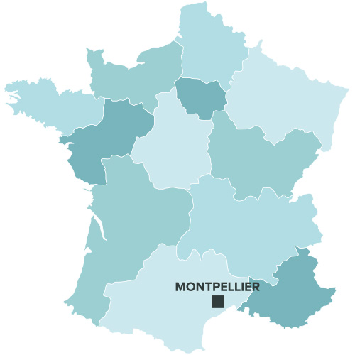 montpellier sur la carte de france loi malraux